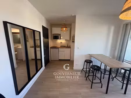 location meublée appartement 1 pièce 24 m² à mauguio (34130)  590 €
