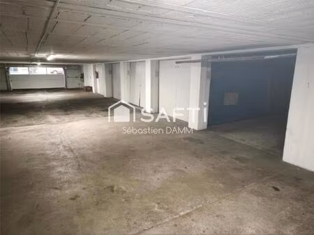 garage à vendre – résidence du château à illzach – idéal investisseur ou résident