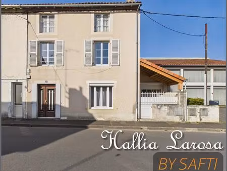 maison de ville type 5 avec garage et jardin