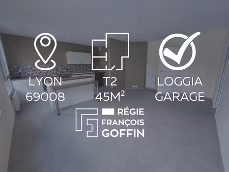 appartement t2 - balcon - garage