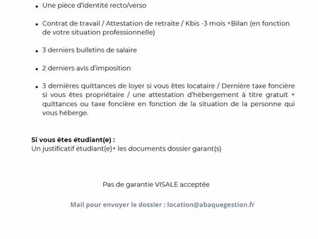 t1 - 444.67 € cc / mois - pessac compostelle la paillere