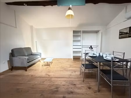 appartement - 2ème étage - 27 89 m2 - 1 pièce - meublé