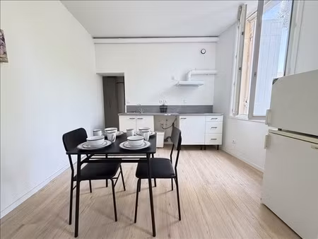 appartement - rdc - 25 86 m2 - 1 pièce - meublé