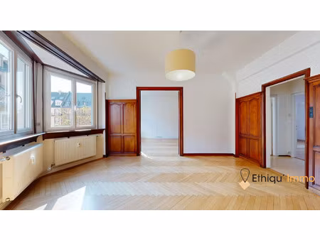 strasbourg krutenau - appartement 4 pièces de caractère