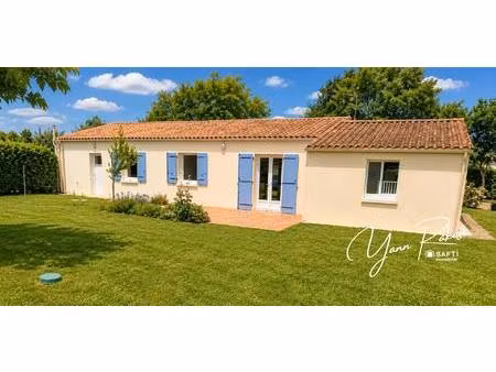 maison de plain-pied avec jardin  garage et disponibilité immédiate