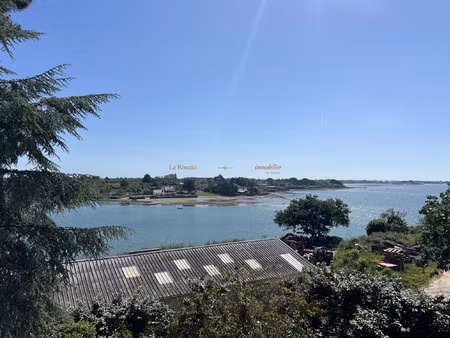 rare – rivière de saint-philibert – vue mer exceptionnelle
