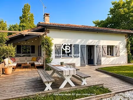 exclusivité : maison de plain-pied avec jardin à saubion