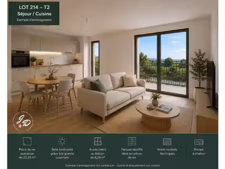 appartement à vendre albens 2 pièce(s) 43m2 220 000€