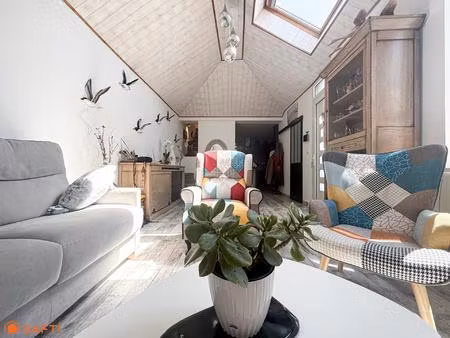 le crotoy – maison rénovée avec vie de plain-pied  3 chambres  cour  proche plage