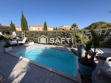 villa de 146 m² avec piscine et garage