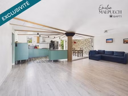 maison familiale 4 chambres avec jardin et grand garage