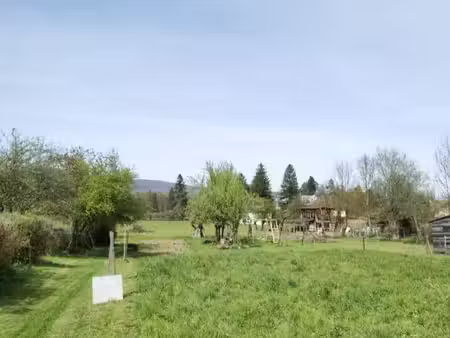 saint laurent du pont : terrain + garage de 24 m2 (construit en dur )
