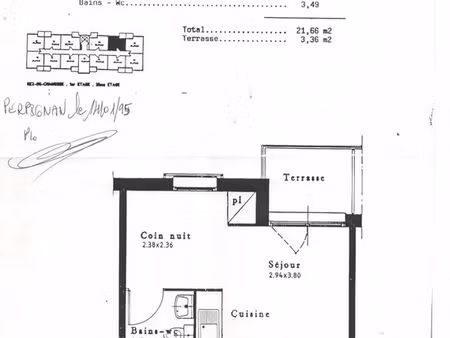 location studio non meublé perpignan université