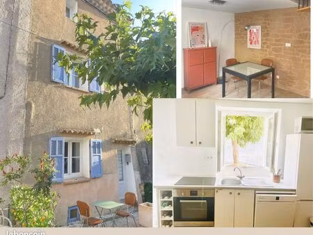 location maison de village meublée – 55 m² – camps-la-source