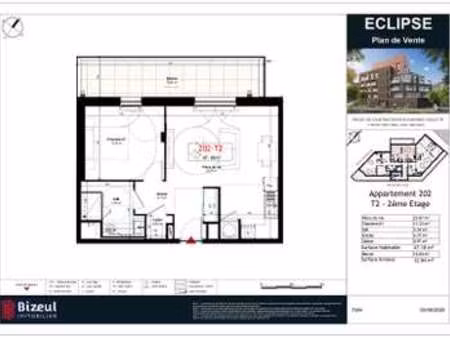 vente programme neuf appartement à saint-malo (35400) : à vendre appartement / 47m² saint-