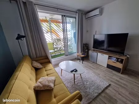 a louer studio meublé 33 m² boucan cannot