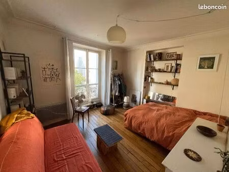 appart 40m2 2 chambres à louer place d'italie juillet août