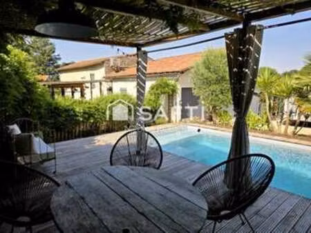 vente maison piscine à cherveux (79410) : à vendre piscine / 120m² cherveux