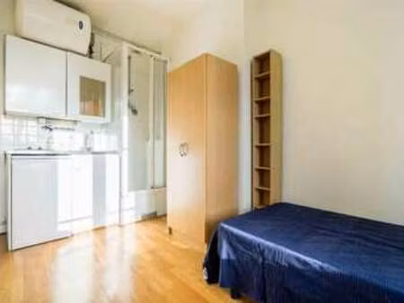 location appartement t1 meublé à paris 17e (75017) : à louer t1 meublé / 11m² paris 17e