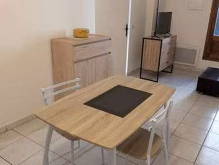 location appartement t1 meublé à servian (34290) : à louer t1 meublé / 28m² servian