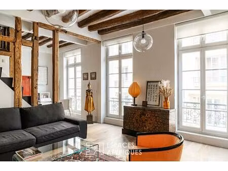 duplex d'architecte proche de la place des vosges