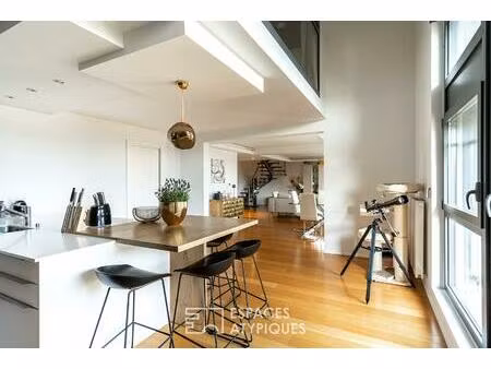 duplex d'architecte contemporain quartier orangerie