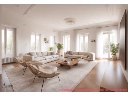 lyon 2 place des jacobins - appartement d'exception de 280m2 en dernier étage avec balcon 