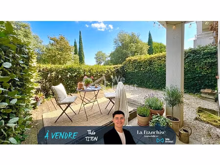 appartement t2 + grand jardin
