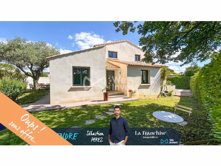 villa t6 familiale – calme absolu et vie de plain-pied - saint