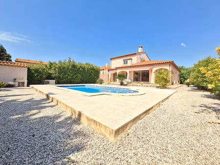 toulouges? superbe villa 3 faces avec piscine  garage et jardin