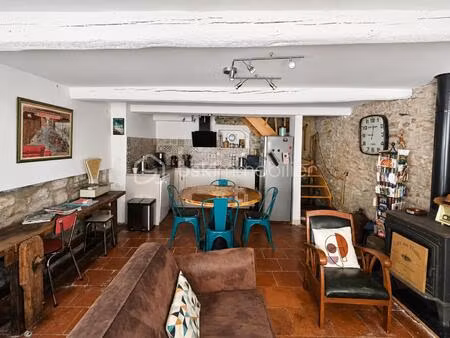maison de village de 75 m² à villemoustaussou