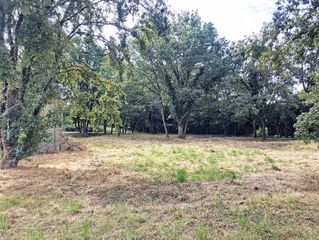 terrain constructible sur 208.90m² au sol- les grouets - blois - 2089 m² -environnement de
