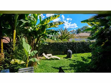 biarritz mouriscot - appartement t3 en rez-de-jardin avec c