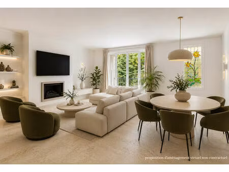 neuilly sur seine - pasteur - 120 m2 - 3 chambres - balcon