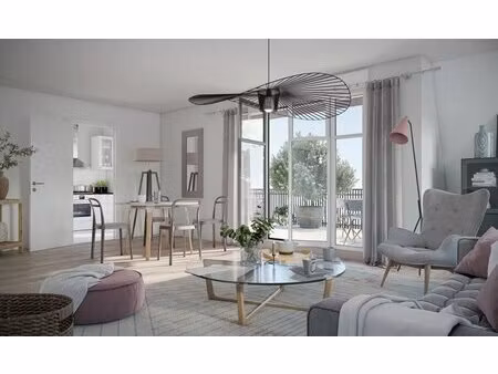 t2 de 50m2 avec grans sejour et terrasse de 11m2   idéalement situé à 9 min. à pieds du re