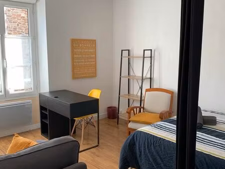t1 bis meublé 33 m² refait à neuf – jardin collectif – nantes st-donatien / jardin des pla