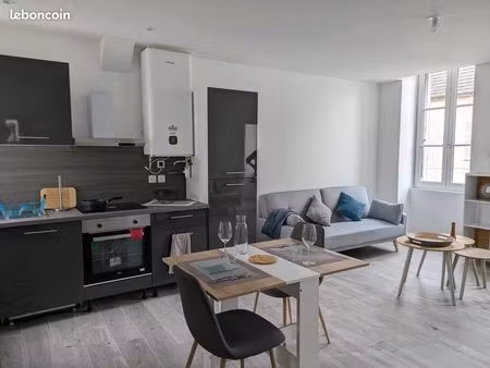 appartement meublé 2 pièces – 46 m² – centre-ville