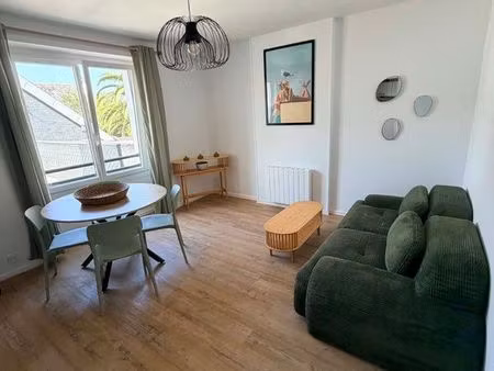 appartement t2 meublé à l année à larmor plage