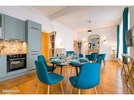 magnifique appartement meublé de 92m2 bas montchapet refait à neuf