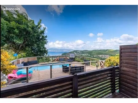 magnifique f2 vue mer et piscine - anse à l’âne
