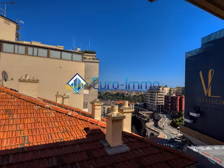appartement 3 pièces 83m2 - dernier étage - limitrophe monac