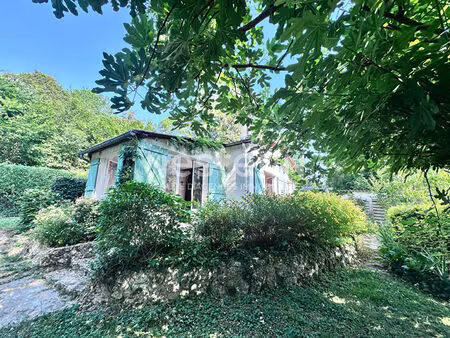 jolie maison de 33 m² en bord du loir avec jardin  garage à vendre à flée (72500)