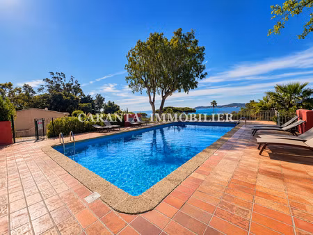 vente villa 3 pièces vue mer grimaud beauvallon