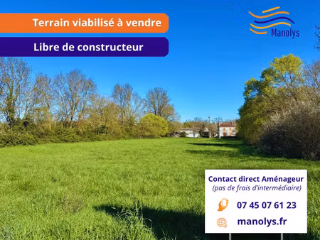 vente terrain 326 m² bouhet (17540)