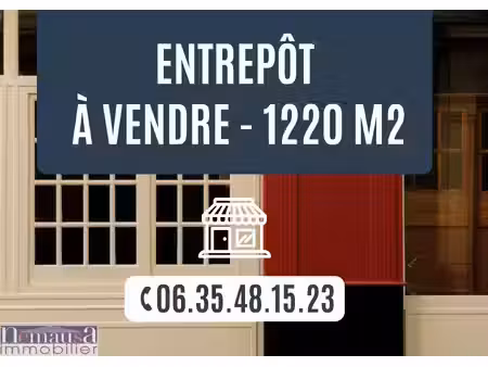 bellegarde - hangar de 1220m2 comprenant deux mezzanines