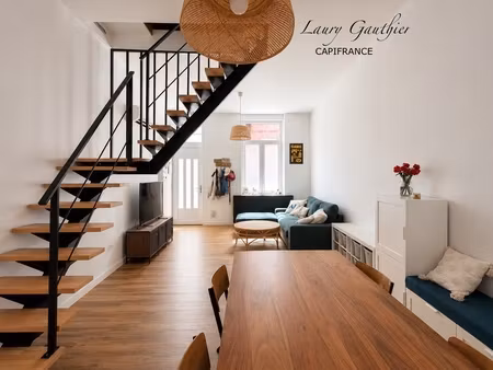 maison de ville rénovée avec terrasse – 3 chambres – armentières