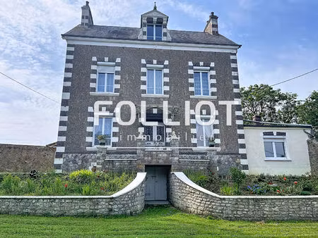 a vendre  maison bourgeoise à isigny sur mer