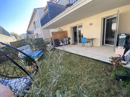 coudoux : location appartement t2 meublé avec terrasse  jard