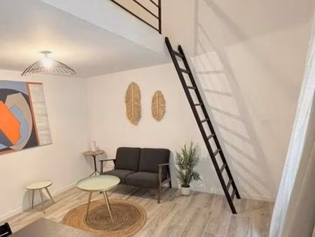 studio avec terrasse - quartier les réformés