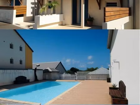 f3 meublé avec piscine